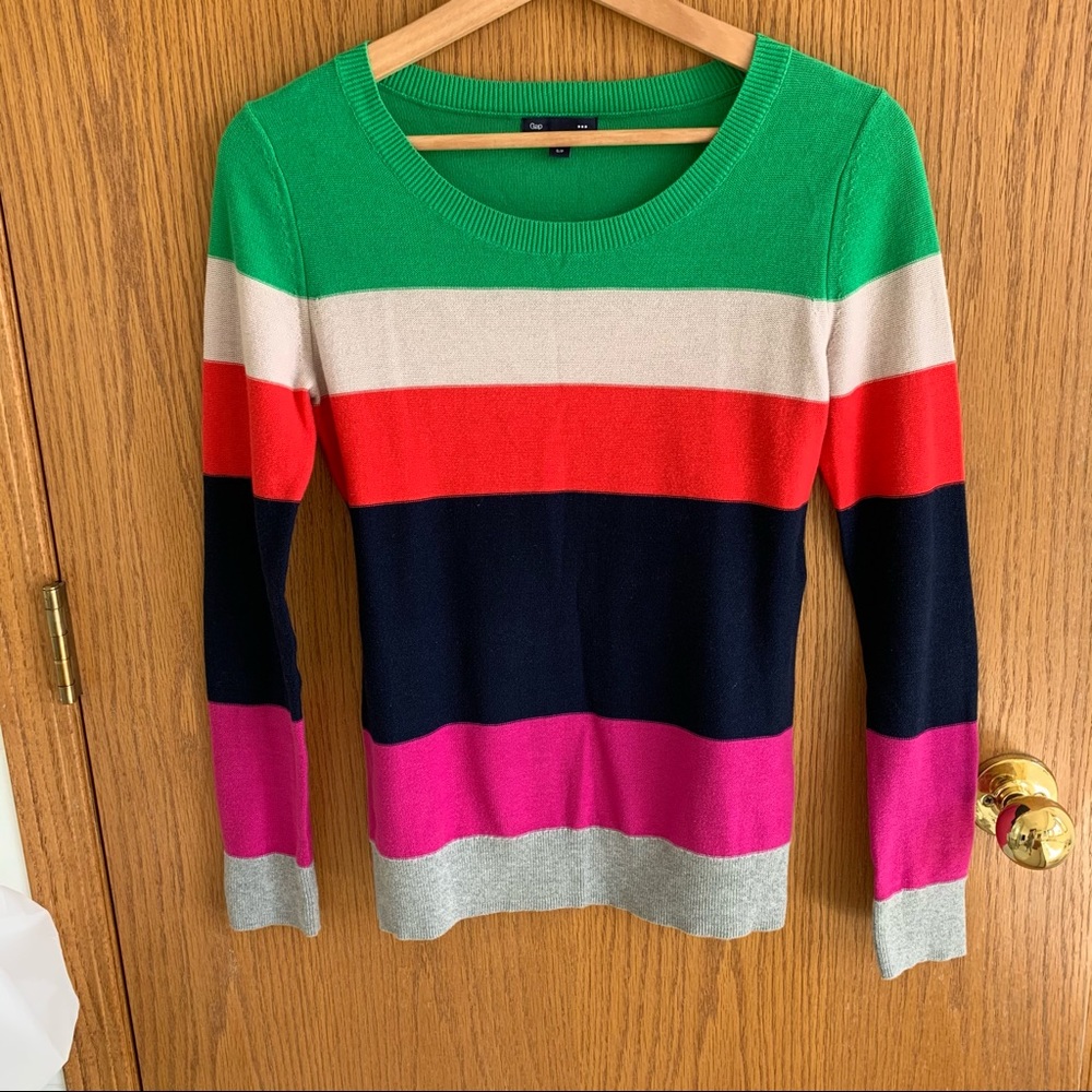GAP Colour Block Sweater